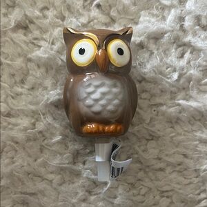 Nora Fleming Brown Owl with Gold Accents-Retired